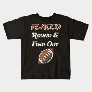 Flacco Round & Find Out T-Shirt Kids T-Shirt